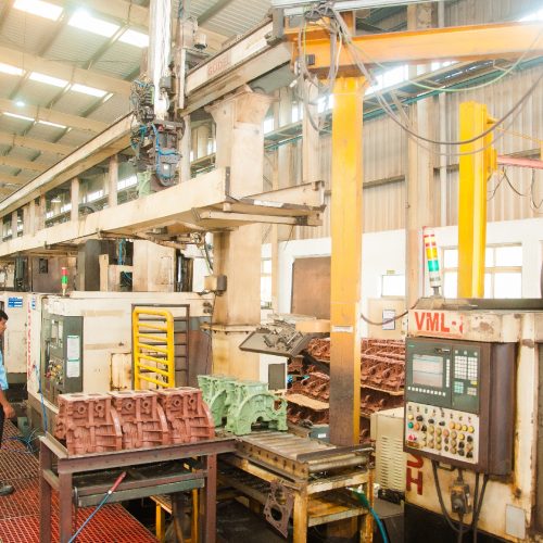 Block Line with gantry facility